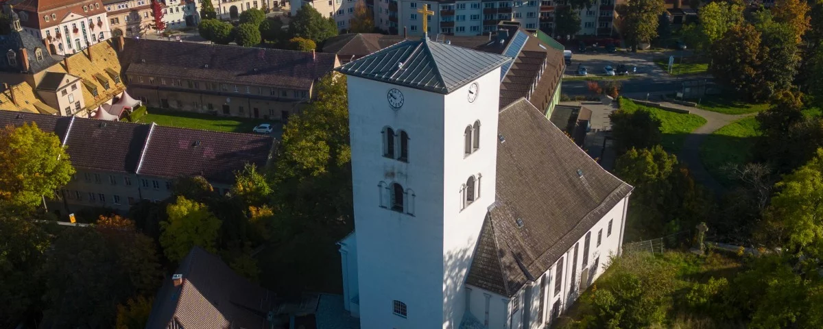 Die Kirche in Bad Köstritz